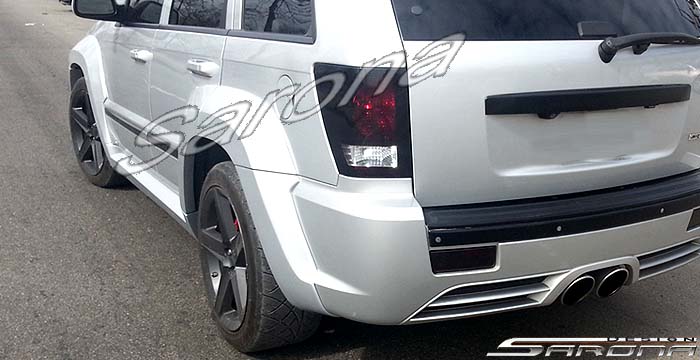 Custom Jeep Grand Cherokee  SUV/SAV/Crossover Fender Flares (2005 - 2010) - $2200.00 (Part #JP-001-FF)